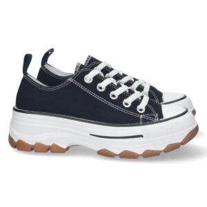 Zapatilla de Lona con Cordones