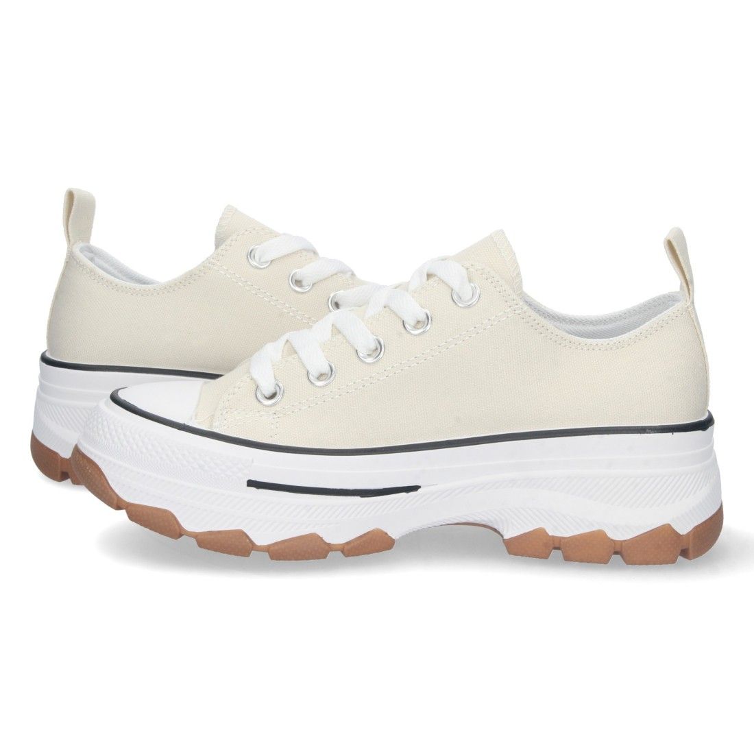 Zapatilla de Lona con Cordones - Imagen 5