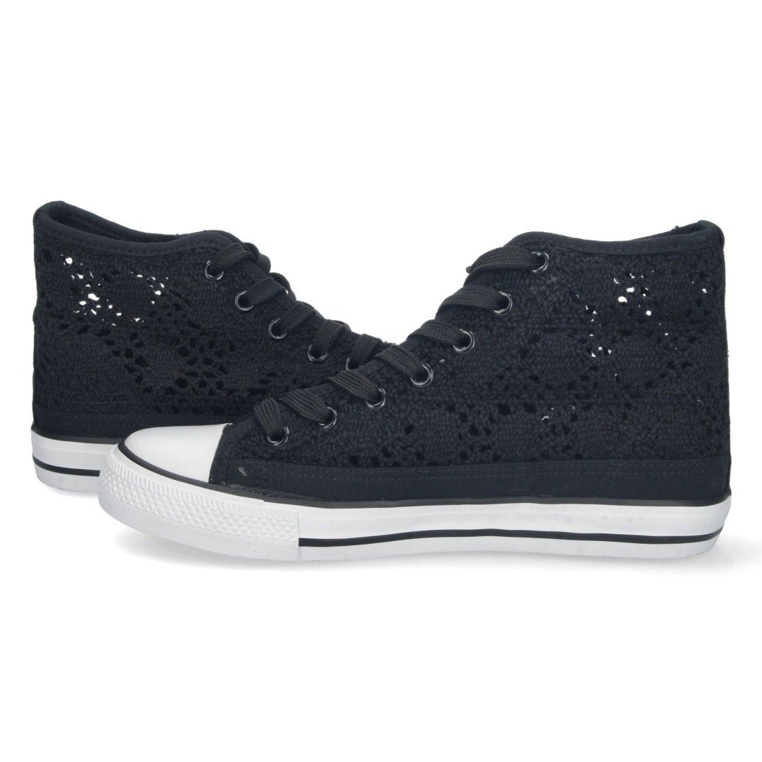 Zapatilla Abotinada Calada con Cordones - Imagen 5