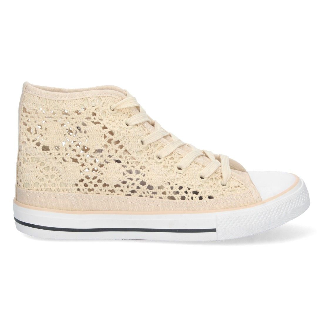 Zapatilla Abotinada Calada con Cordones - Imagen 2