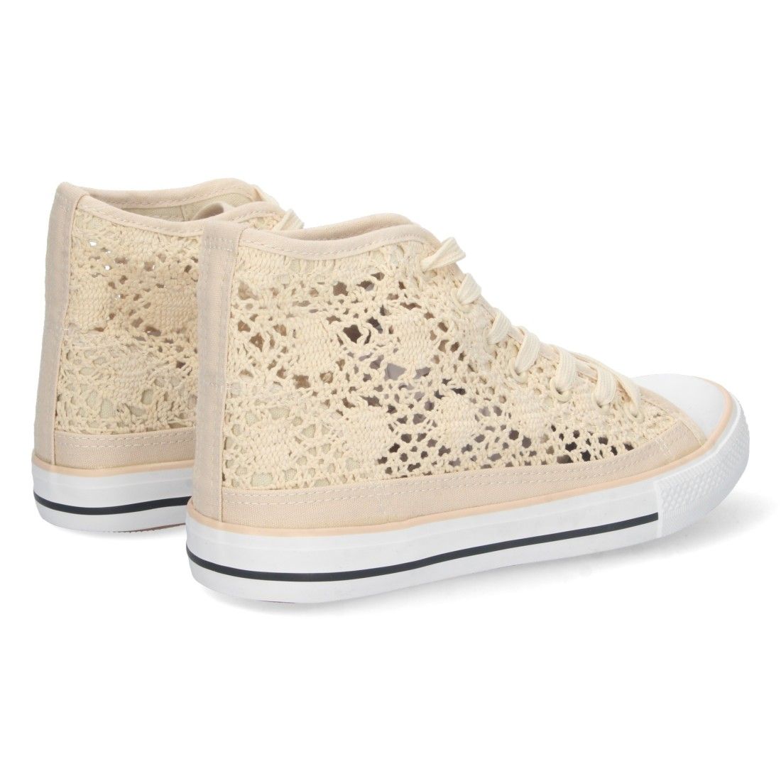 Zapatilla Abotinada Calada con Cordones - Imagen 4