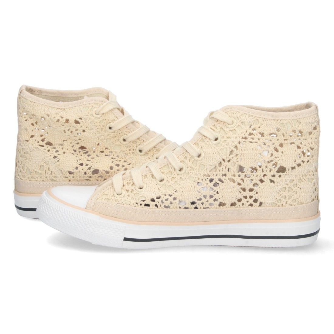 Zapatilla Abotinada Calada con Cordones - Imagen 5