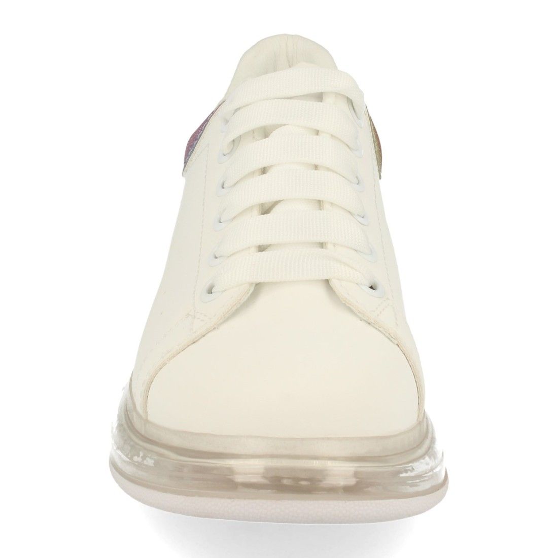 Sneakers para Mujer con Piso Transparente y Cordones - Imagen 3