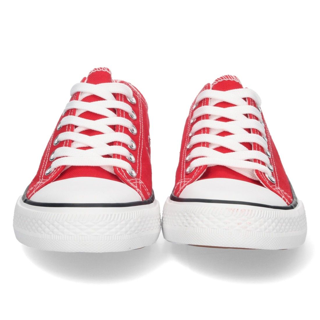 Zapatilla Plana de Lona con Cordones - Imagen 3