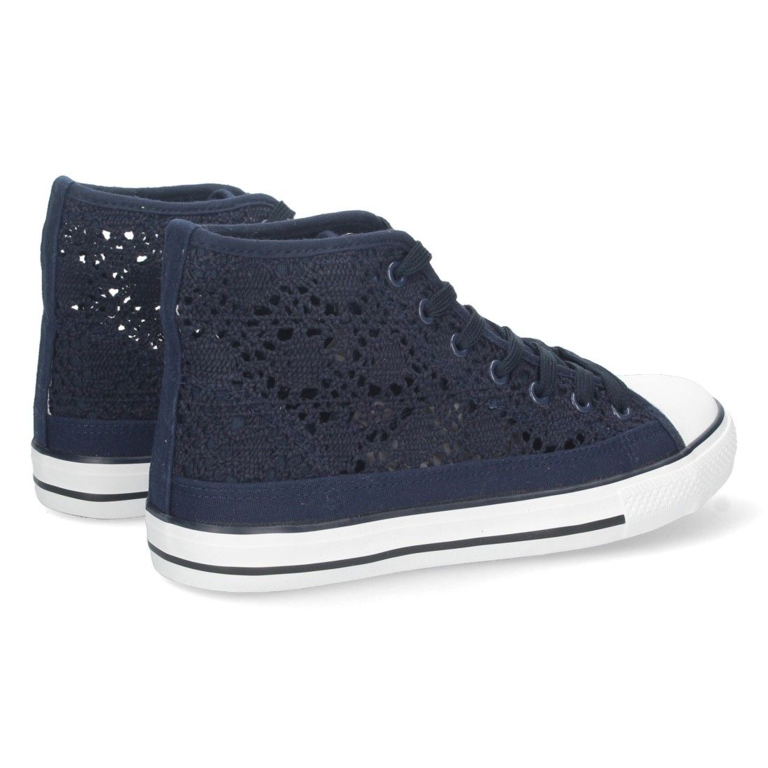 Zapatilla Abotinada Calada con Cordones - Imagen 4