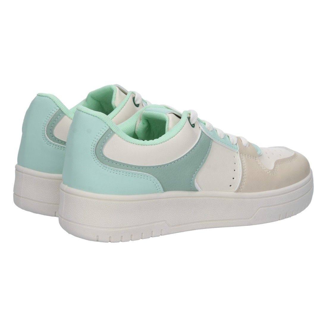 Deportiva plana mujer colores pastel - Imagen 3