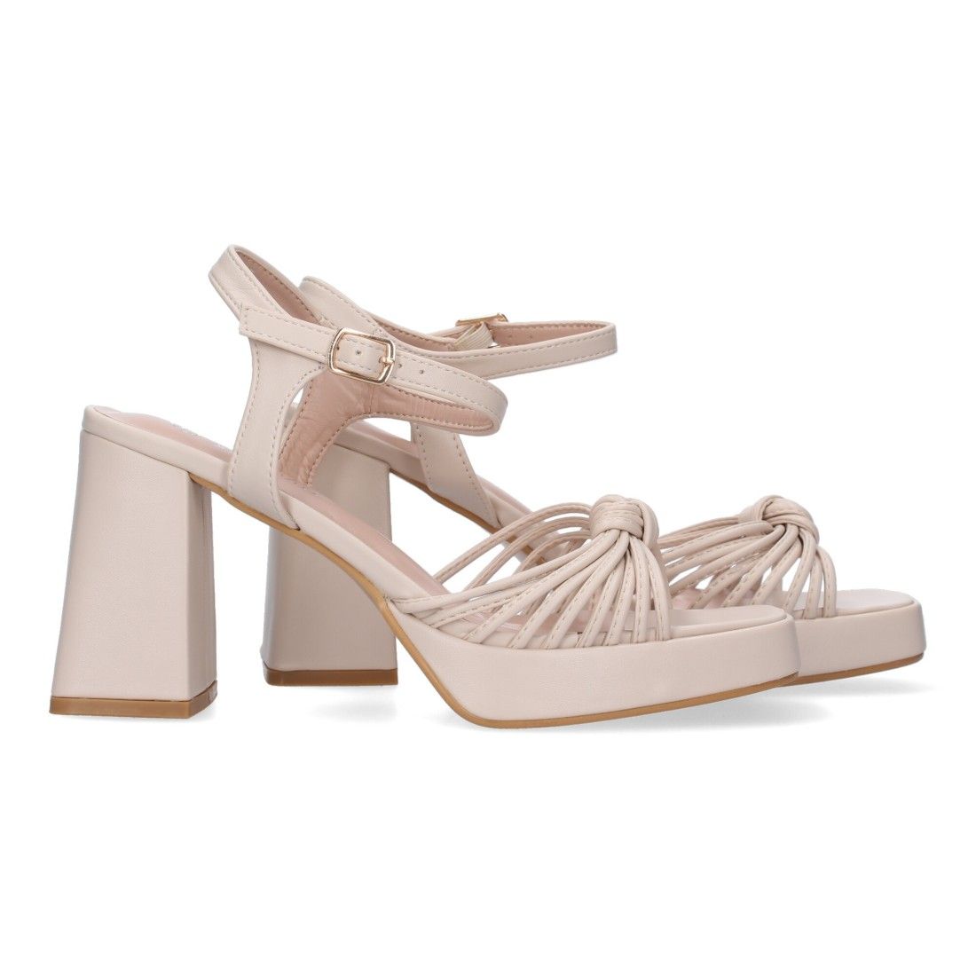 Sandalia de Tacon Ancho para Mujer - Imagen 5