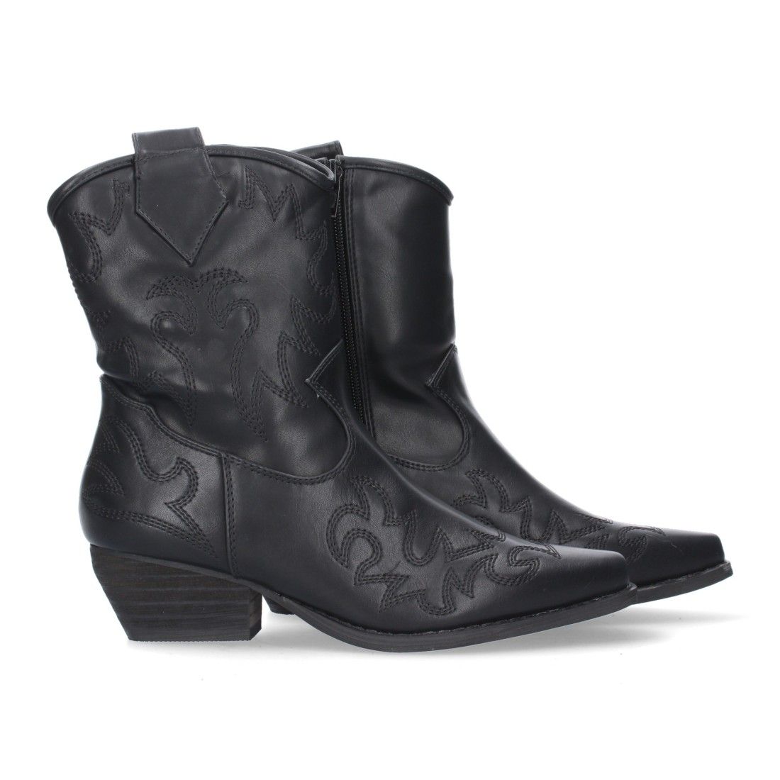 Botin de tacon comodo para mujer - Imagen 5