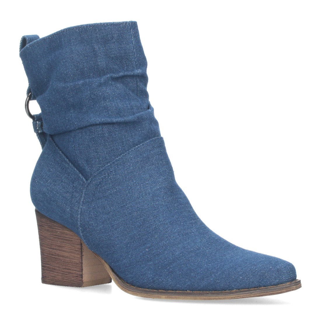 Botin de Tacon con Flecos y Cremallera - Imagen 2