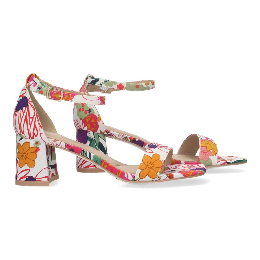 Sandalia de Tacon para Mujer, Comoda - Imagen 5