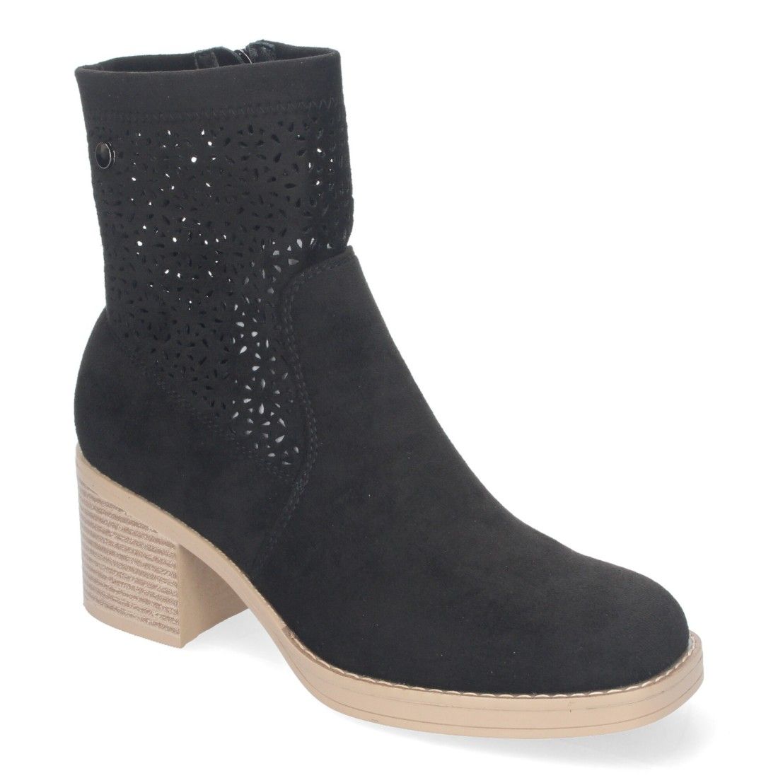 Botines de Mujer Elegantes y Comodos con Tacón Ancho - Imagen 3