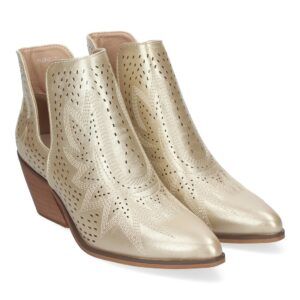 Botines de Tacón Campero para Mujer Elegantes y Comodos