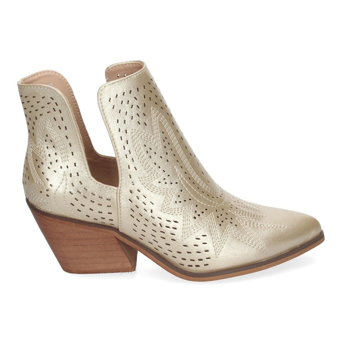Botines de Tacón Campero para Mujer Elegantes y Comodos - Imagen 2
