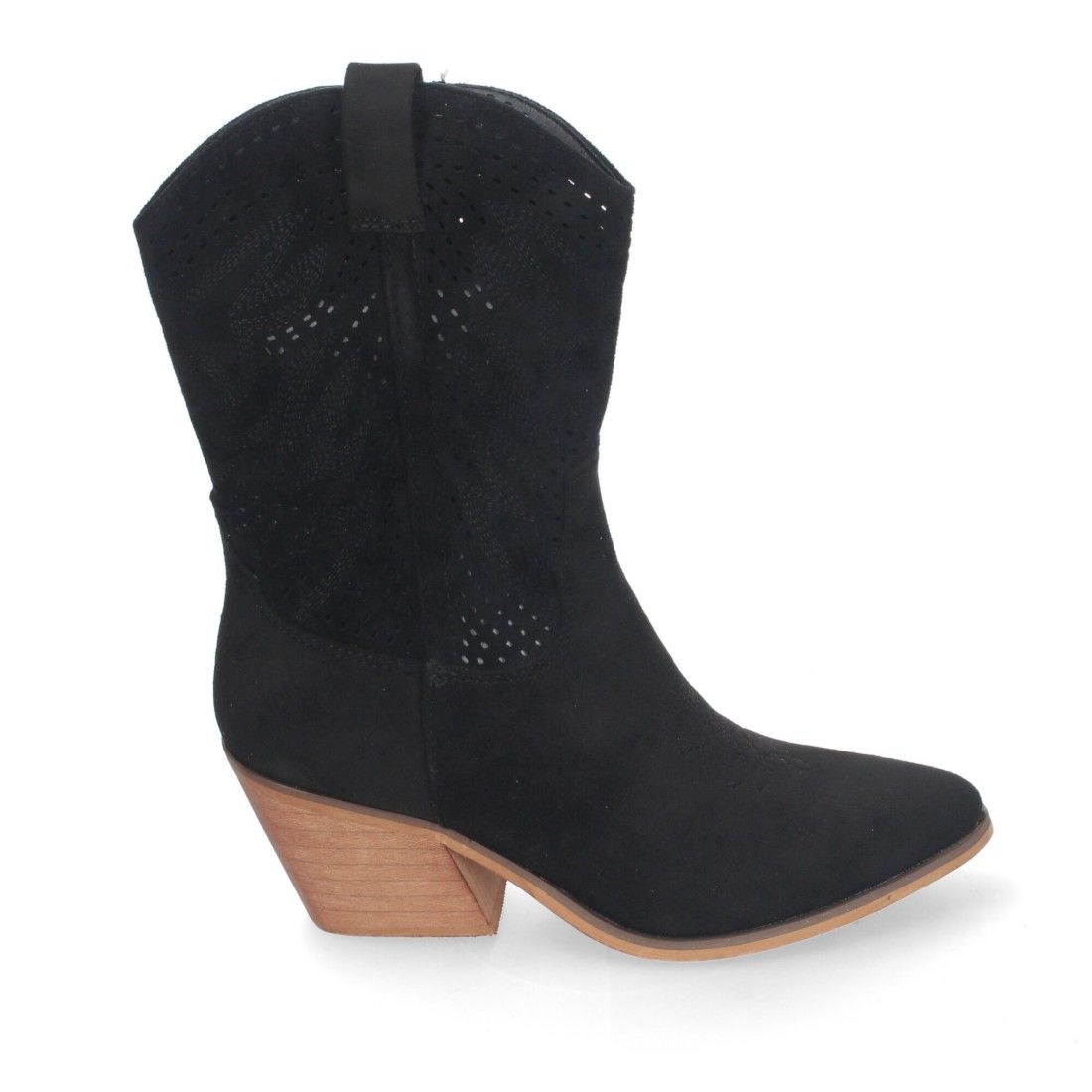 Botín de Tacón Campero para Mujer, Estilo Vaquero, Elegantes - Imagen 2