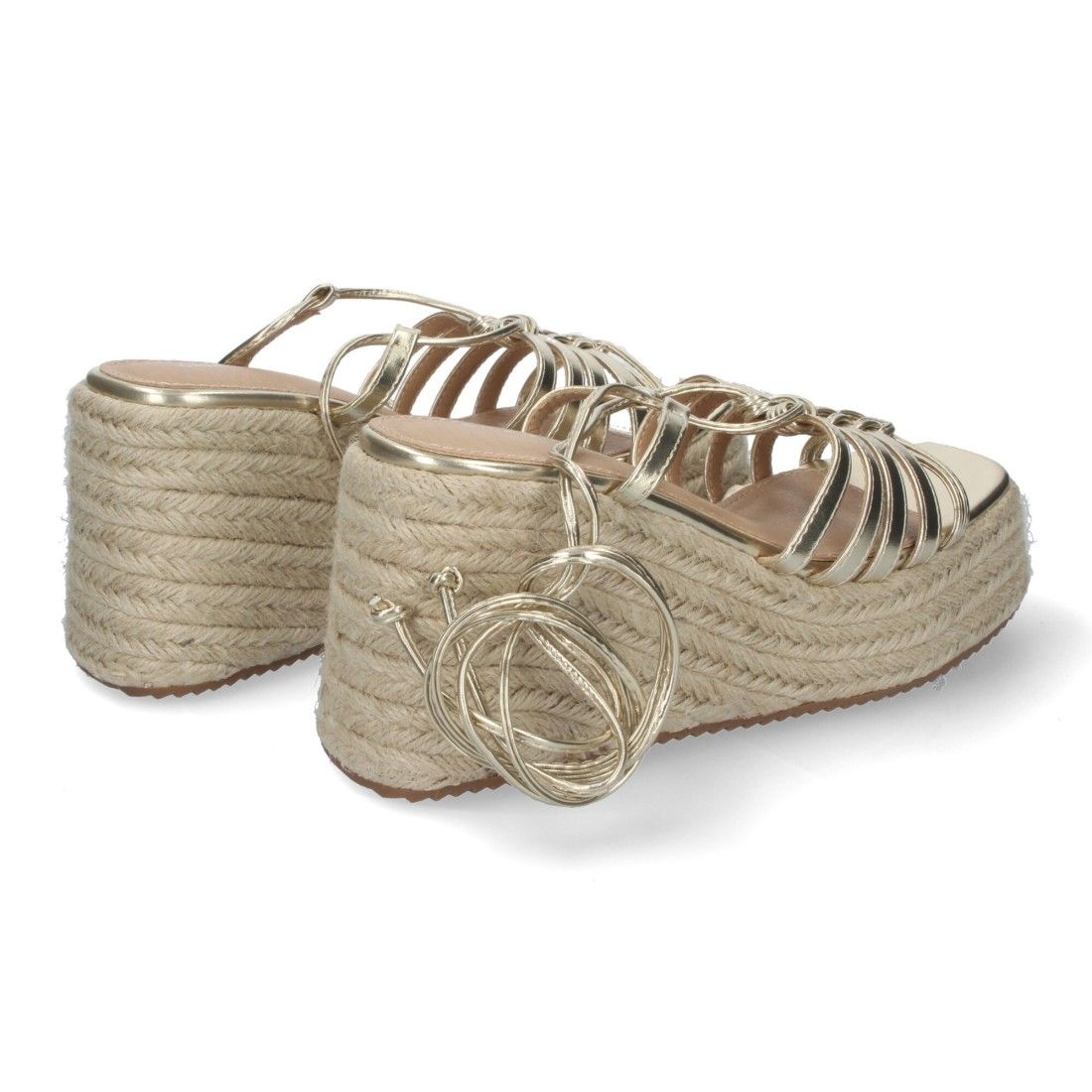 Sandalias con Cuña de Yute, Cómodas y Elegantes - Imagen 3