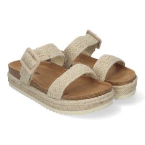 Sandalias de Mujer con Plataforma Cómodas y Elegantes, Diseño Trenzado