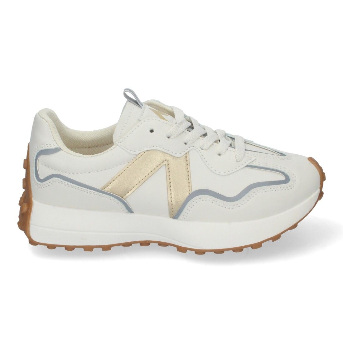 Zapatillas Casual para Mujer con Diseño Moderno, Cierre de Cordones - Imagen 2