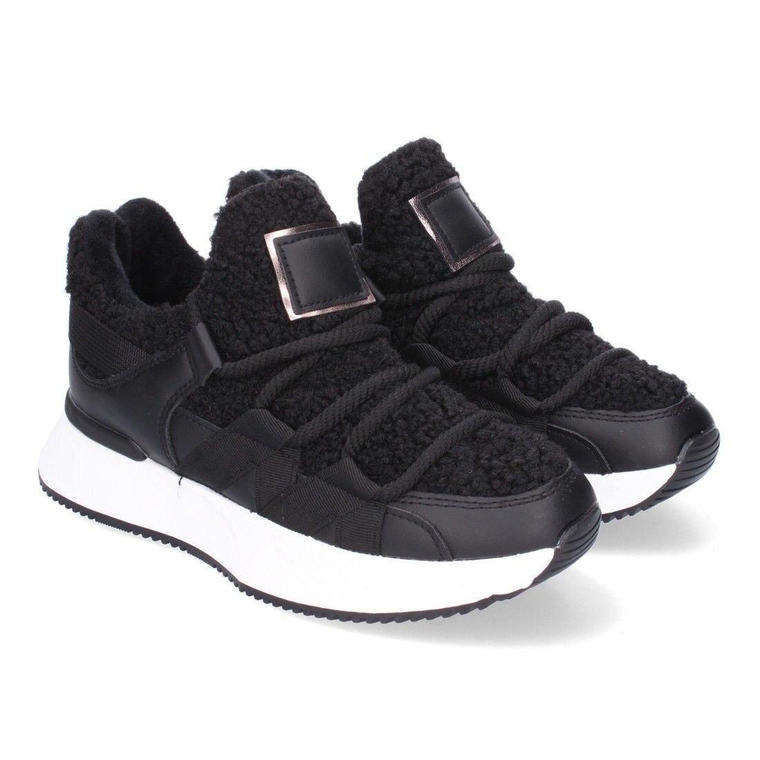Zapatillas Deportivas para Mujer con Forro de Borreguillo