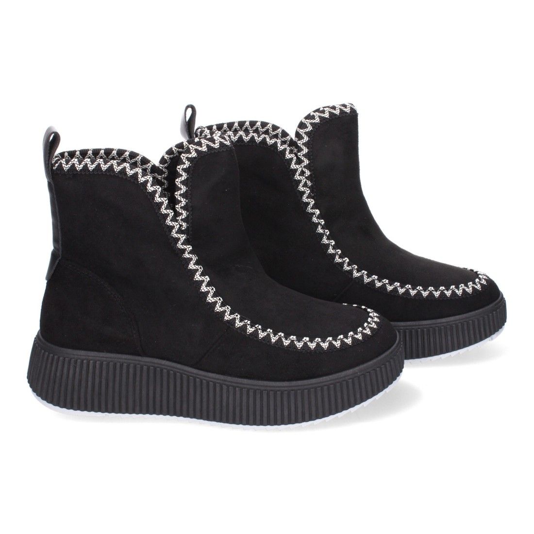 Botines para Mujer, Comodas y Elegantes con Detalle de Trenzado - Imagen 5