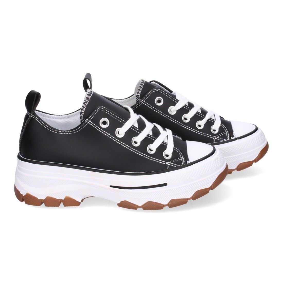 Zapatilla de Plataforma para Mujer, Comoda, Estilo Bamba - Imagen 5