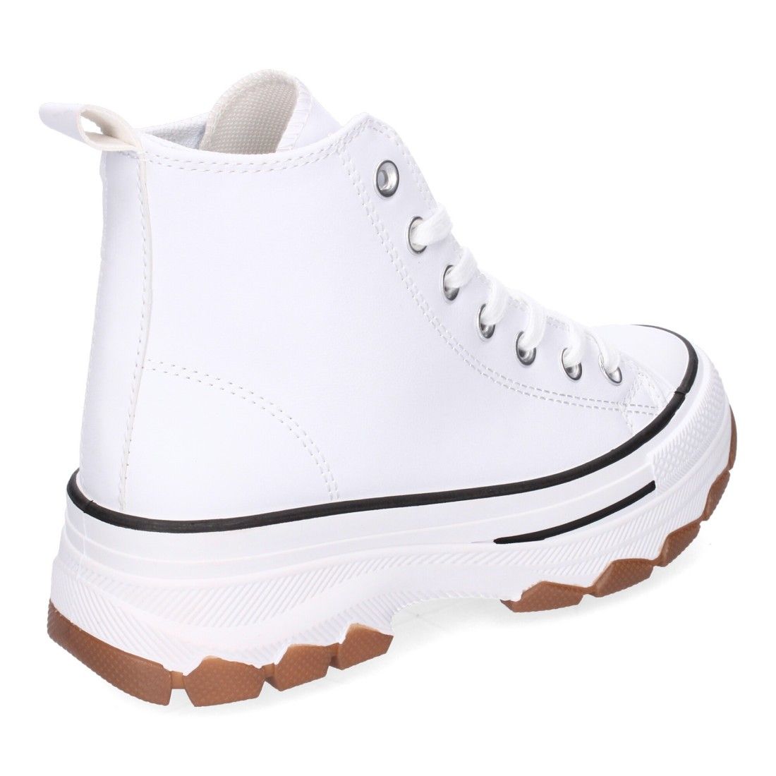 Zapatilla de Plataforma para Mujer, Comoda, Estilo Bamba - Imagen 4