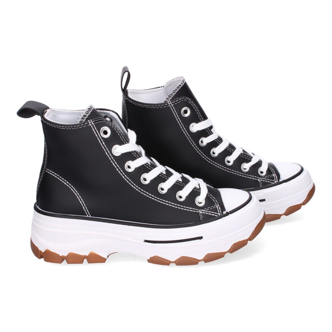 Zapatilla de Plataforma para Mujer, Comoda, Estilo Bamba - Imagen 5