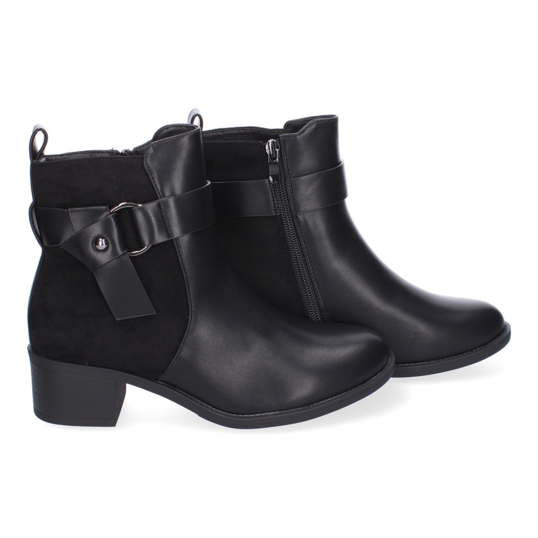 Botines de Mujer, Comodos y Elegantes con Detalle de Hebilla - Imagen 5
