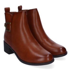 Botines de Mujer, Comodos y Elegantes con Detalle de Hebilla