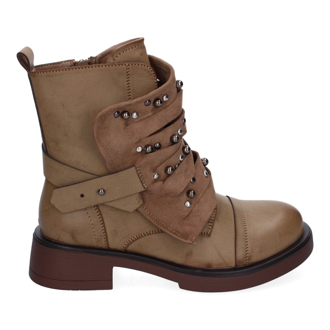Botines de Mujer, Comodos y Elegatnes, Adornos Metálicos - Imagen 2