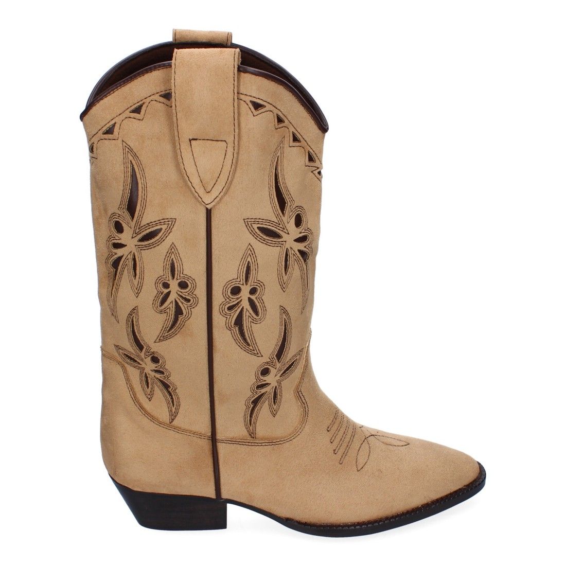 Botin de Tacon para Mujer, Comodos, con Material Elastico y Ajustable. - Imagen 2