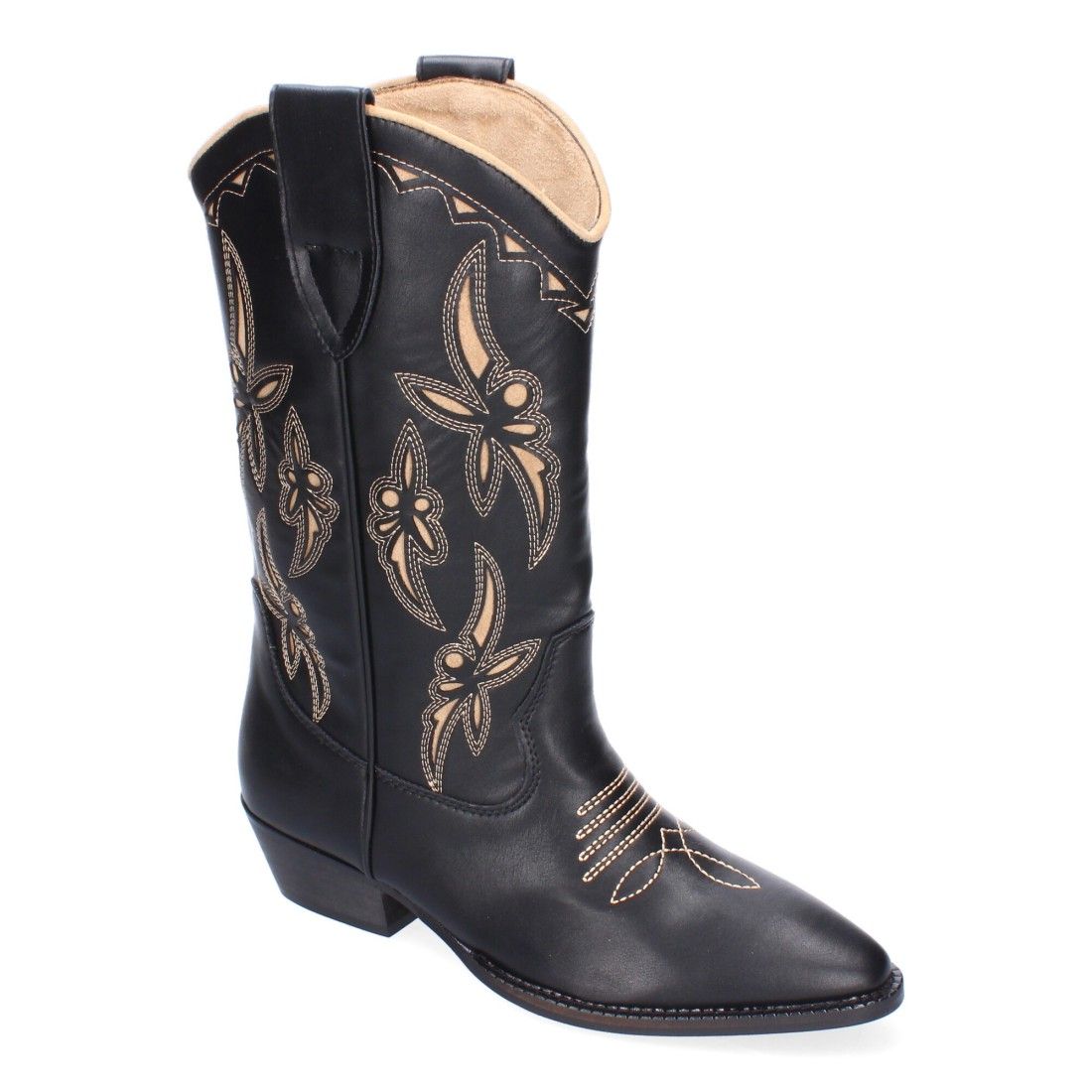 Botin de Tacon para Mujer, Comodos, con Material Elastico y Ajustable. - Imagen 4