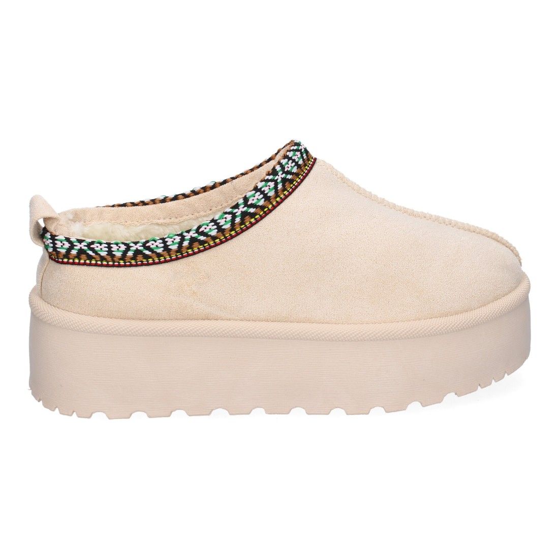 Zapatillas para Mujer de Plataforma, Bordadas, Diseño Moderno, Calidas - Imagen 2