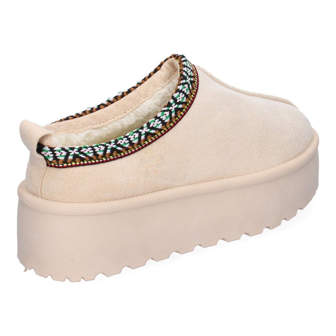 Zapatillas para Mujer de Plataforma, Bordadas, Diseño Moderno, Calidas - Imagen 4