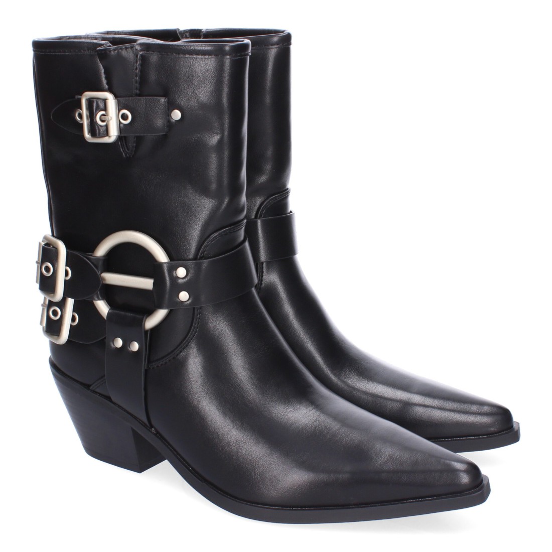 Botines de Mujer, Estilo Motero, Comodos y Elegantes Diseño Moderno