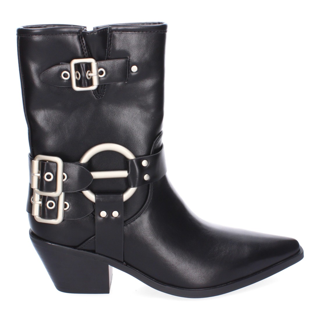Botines de Mujer, Estilo Motero, Comodos y Elegantes Diseño Moderno - Imagen 2