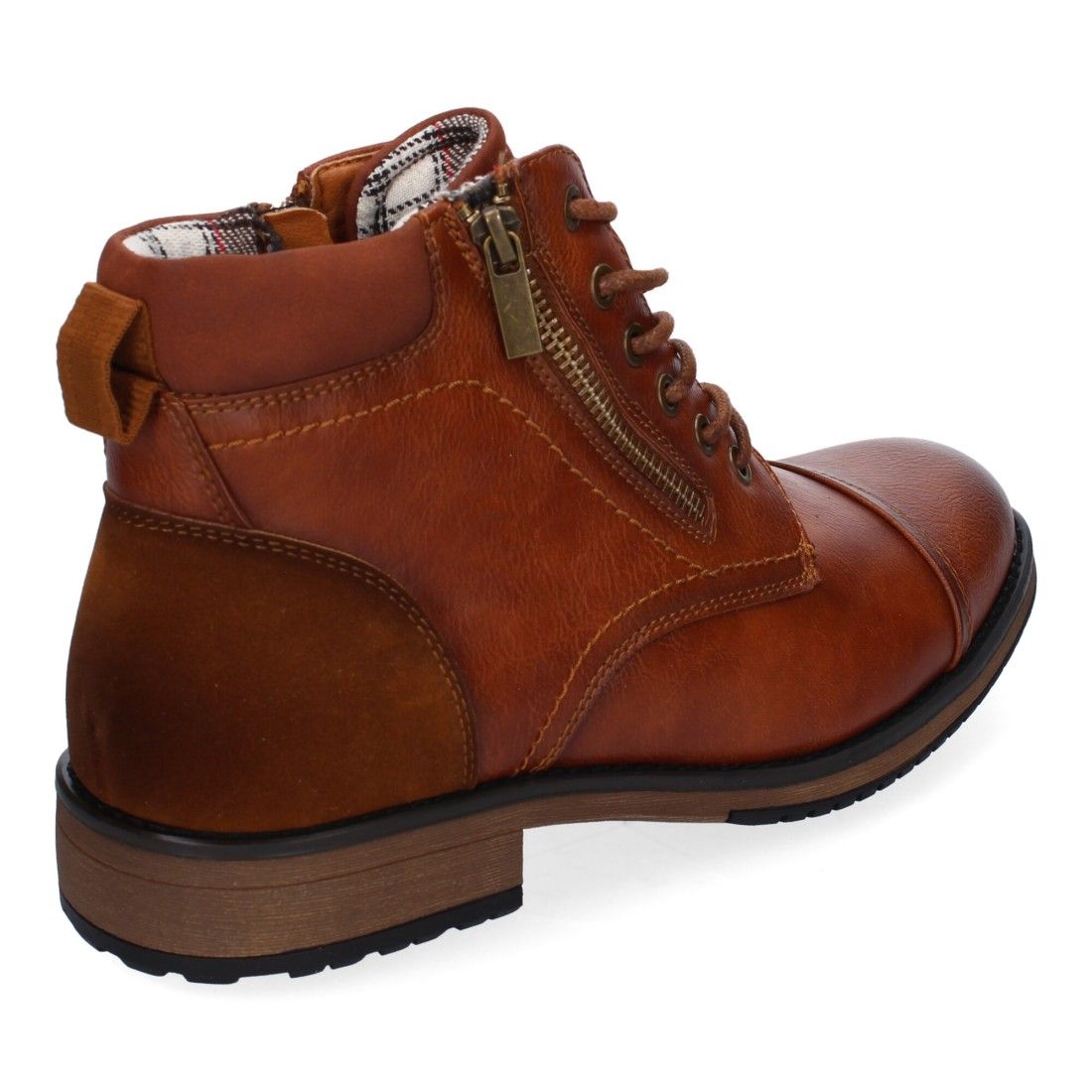 Botines de Hombre, Comodos y Elegantes, Diseño Clasico con Punta Redonda - Imagen 4