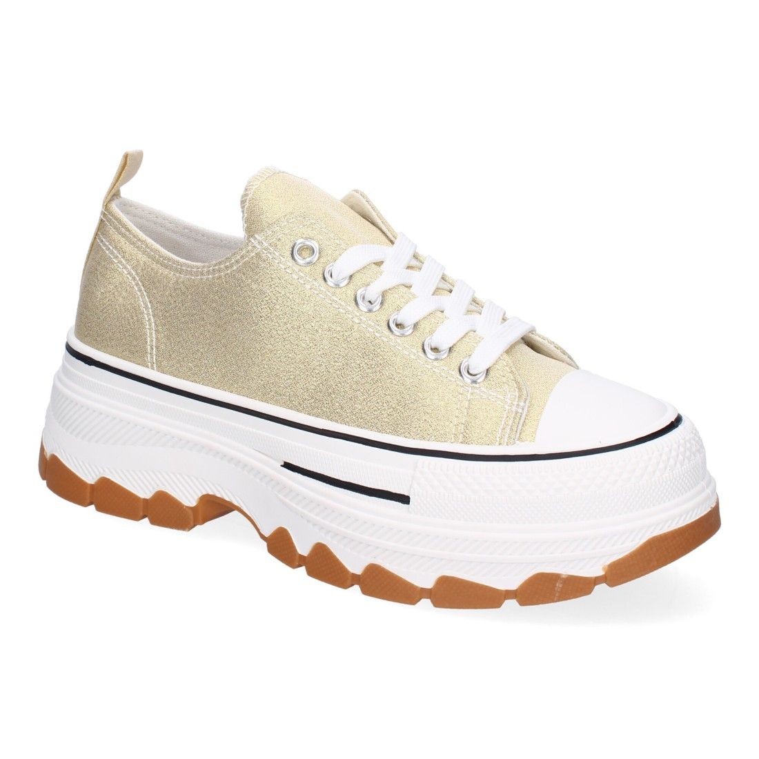 Zapatilla de Plataforma para Mujer, Comoda, Estilo Bamba - Imagen 3