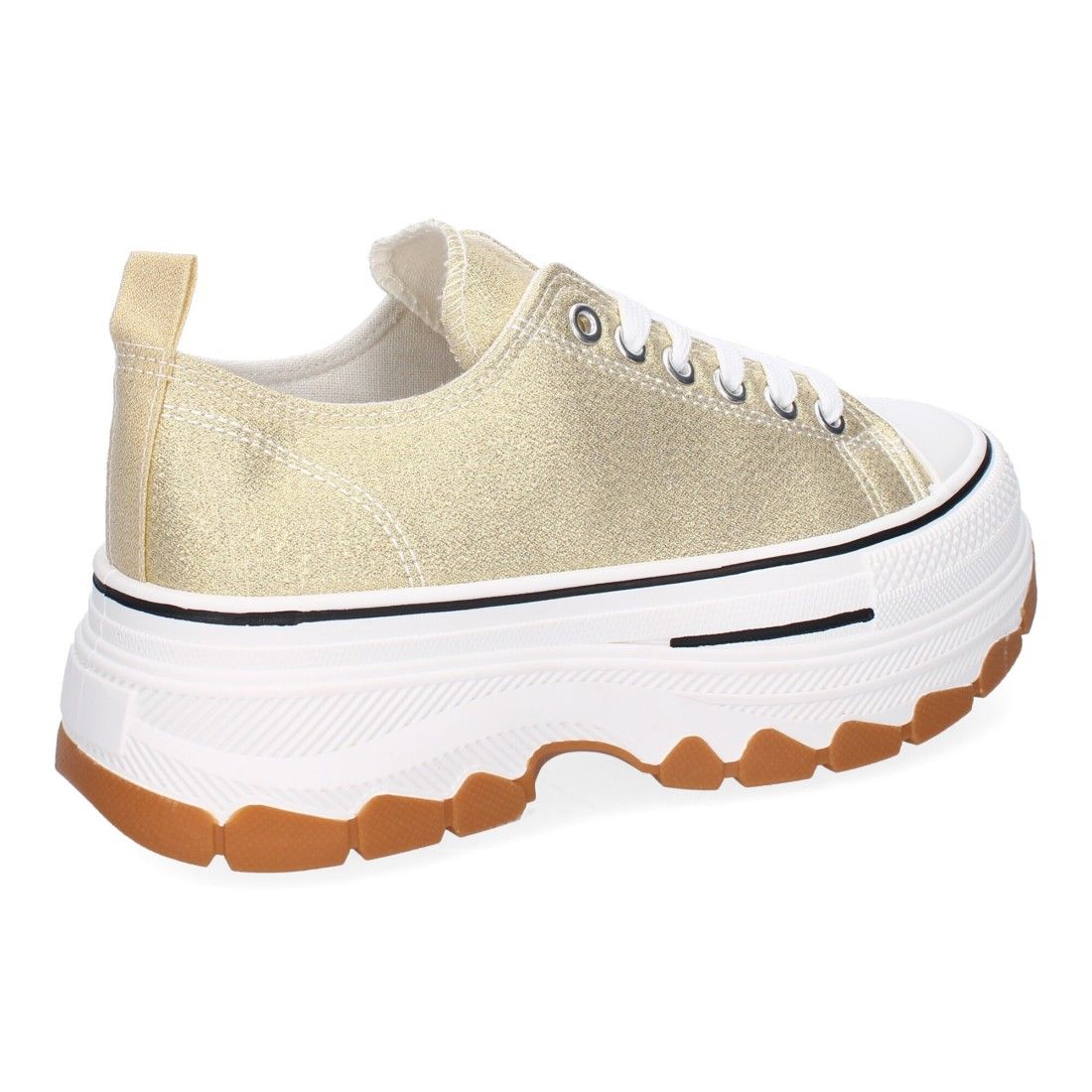 Zapatilla de Plataforma para Mujer, Comoda, Estilo Bamba - Imagen 4