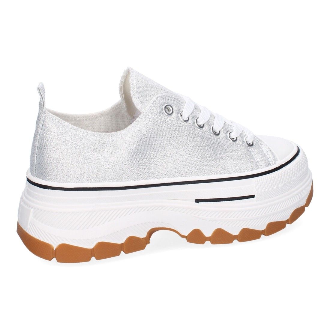 Zapatilla de Plataforma para Mujer, Comoda, Estilo Bamba - Imagen 3