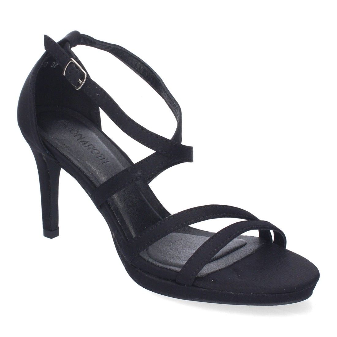 Sandalias de Tacón de Fiesta para Mujer, Diseño con Tiras Cruzadas - Imagen 3