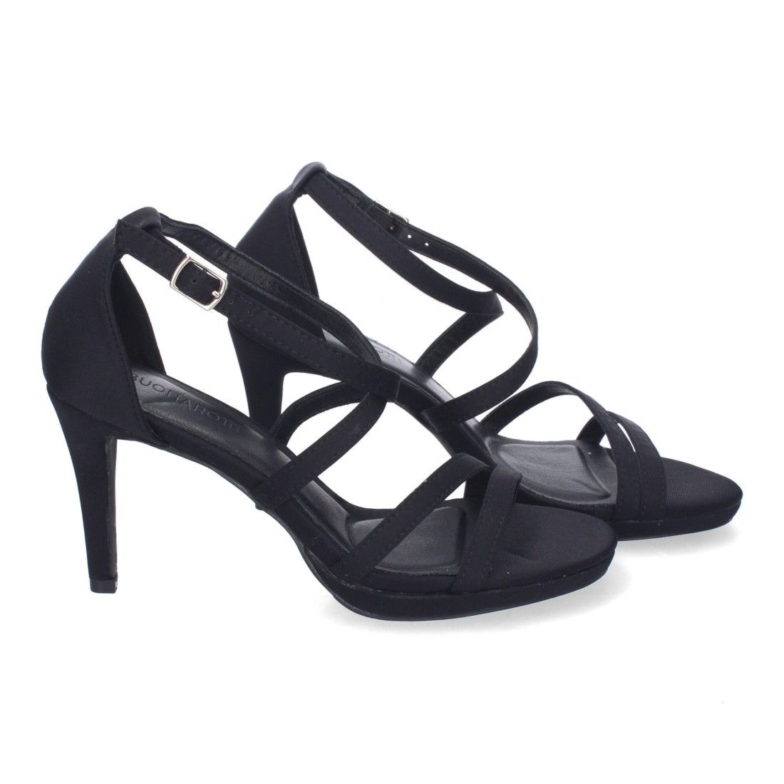 Sandalias de Tacón de Fiesta para Mujer, Diseño con Tiras Cruzadas - Imagen 5