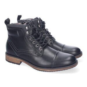 Botines de Hombre, Comodos y Elegantes, Diseño Clasico con Punta Redonda