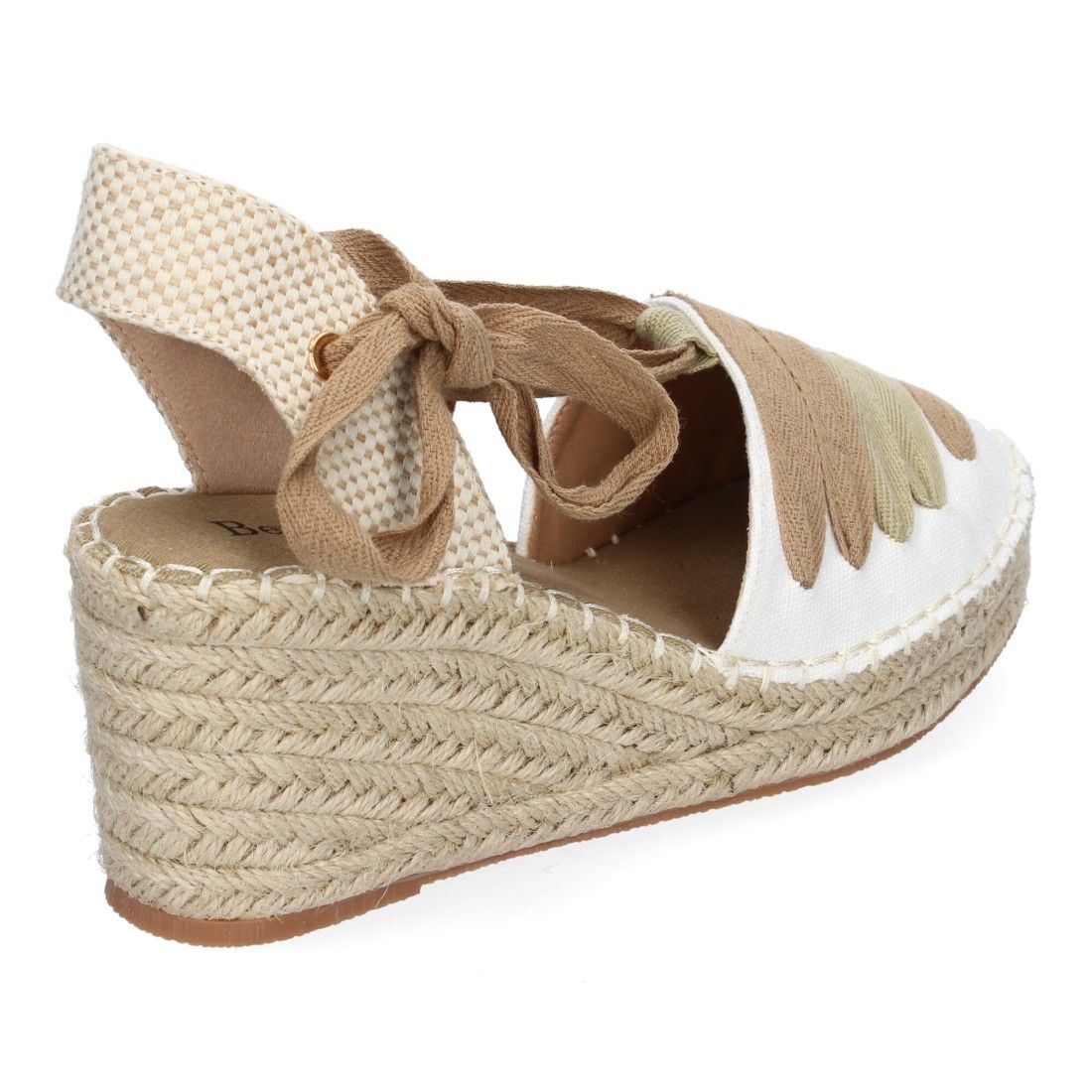 Sandalia de Mujer con Cuña de Yute, Diseño Moderno, Perfectas para PrimaveraVerano - Imagen 4