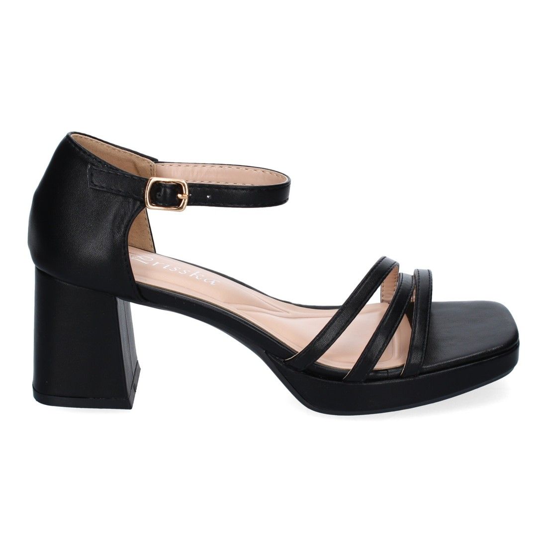 Sandalias de Tacón para Mujer, Comodas y Elegantes, Diseño Moderno con Tiras en la Pala - Imagen 2