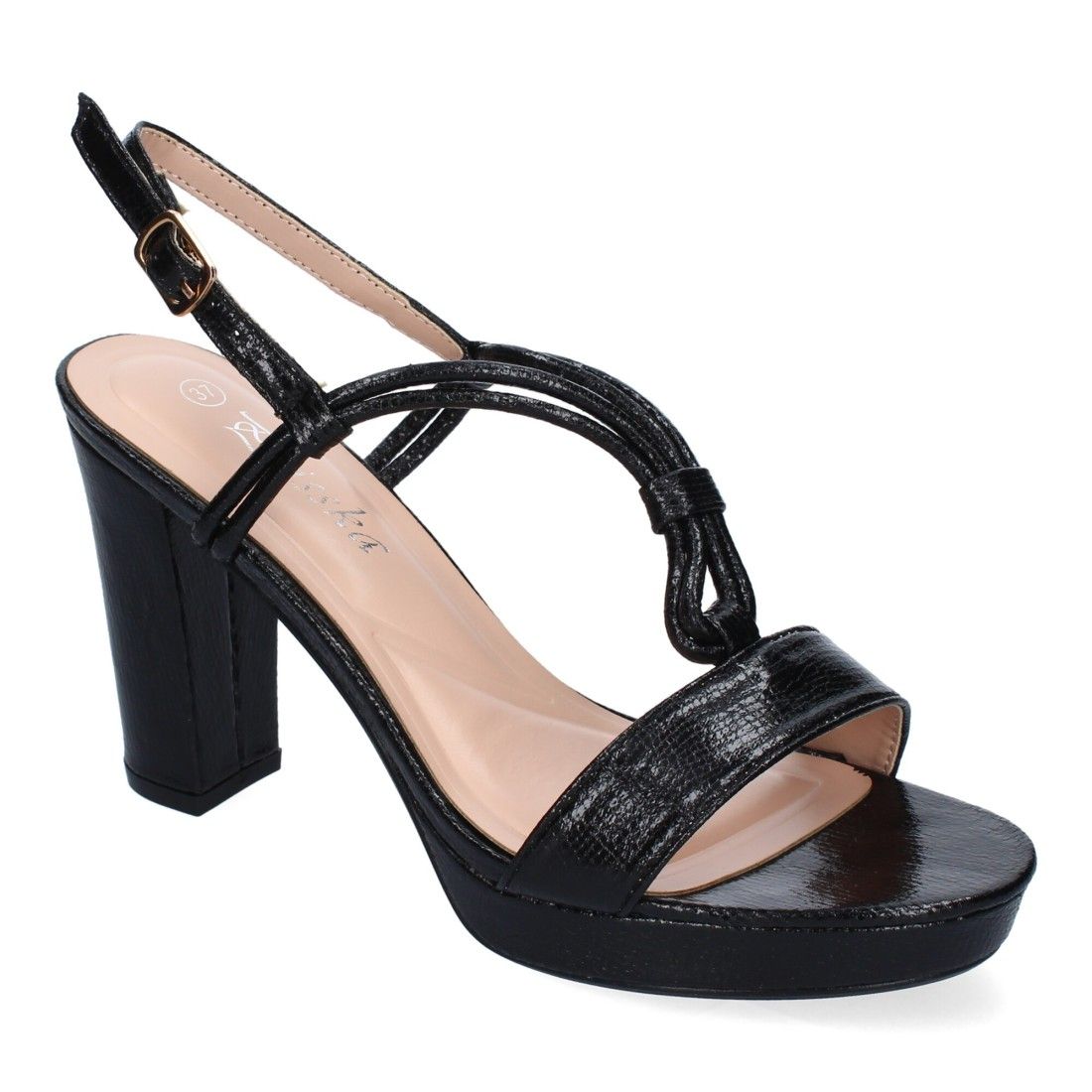 Sandalias de Tacón para Mujer, Comodas y Elegantes, Diseño Moderno con Tiras - Imagen 3