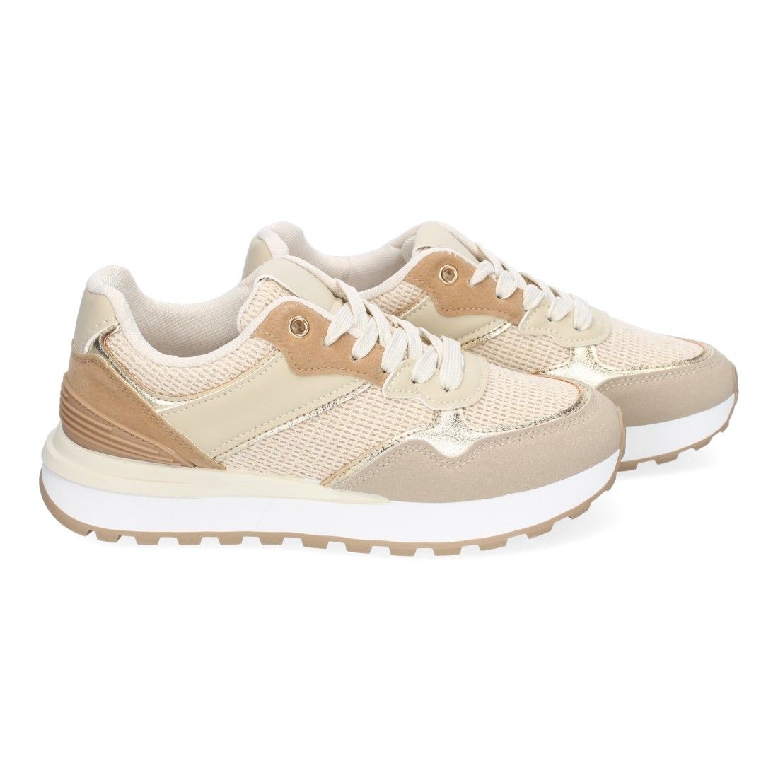 Zapatillas Casual para Mujer, Comdodas y Elegantes, Diseño Moderno Calado, Bicolor - Imagen 5