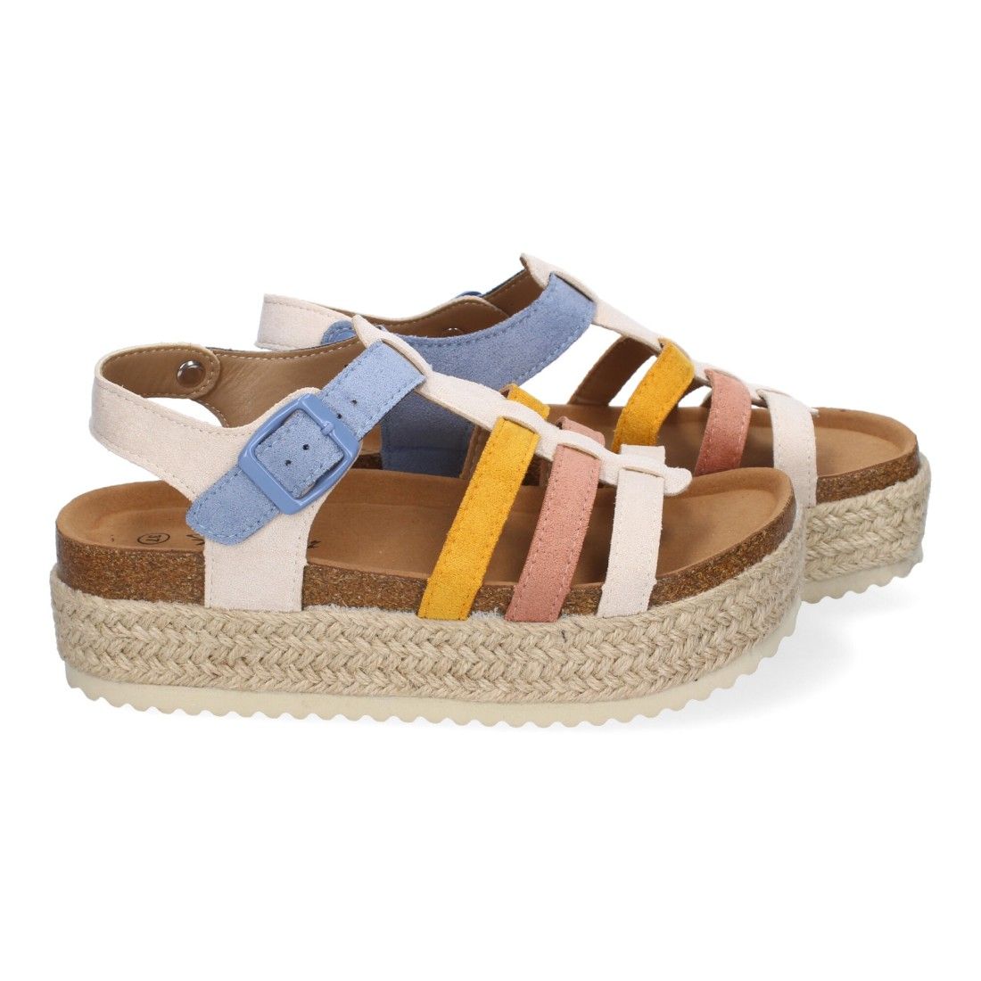 Sandalias con Plataforma de Yute para Mujer, Comodas y Elegantes, Diseño Moderno - Imagen 5