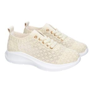 Zapatillas Casual para Mujer, Comodas y Elegantes, Diseño Moderno Bordado con Cierre de Cordones