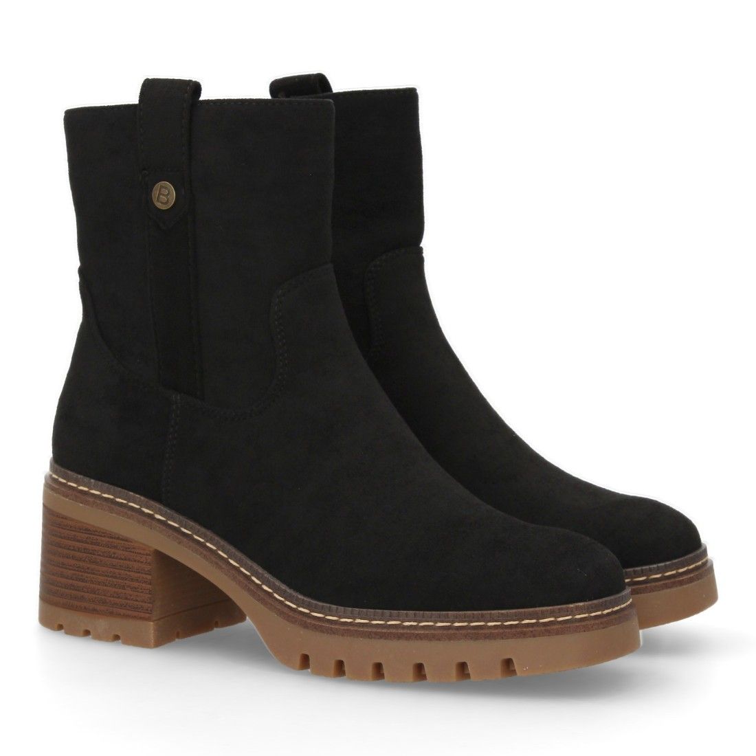 Botines de mujer con diseño moderno y elegante, perfectos para cualquier ocasión.