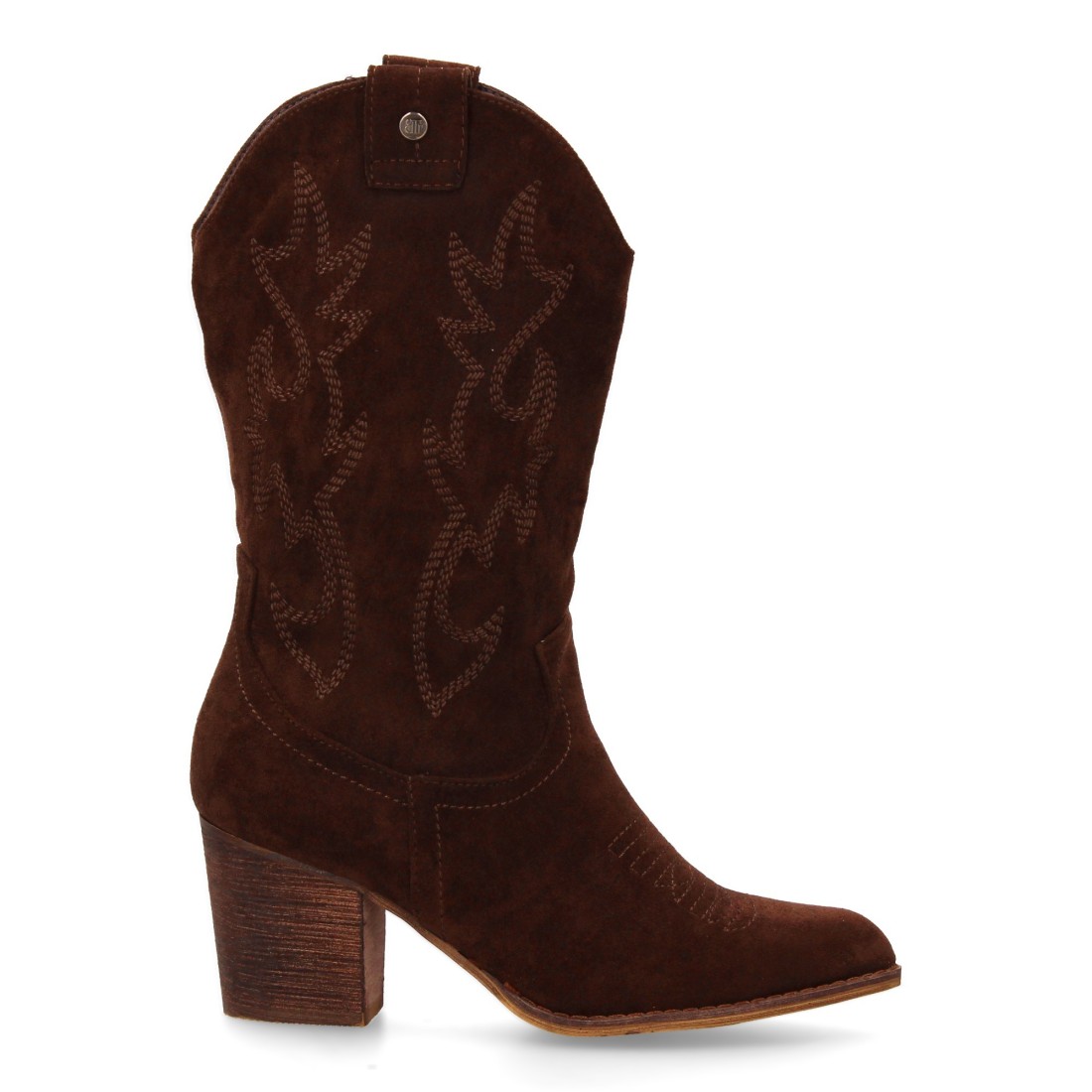 Bota Campera con Tacon y Grabado en Caña - Imagen 2